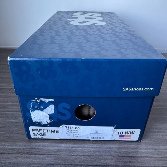 SAS Freetime Women's Lace Up Shoes $161 in Sage - Picture 14 of 16